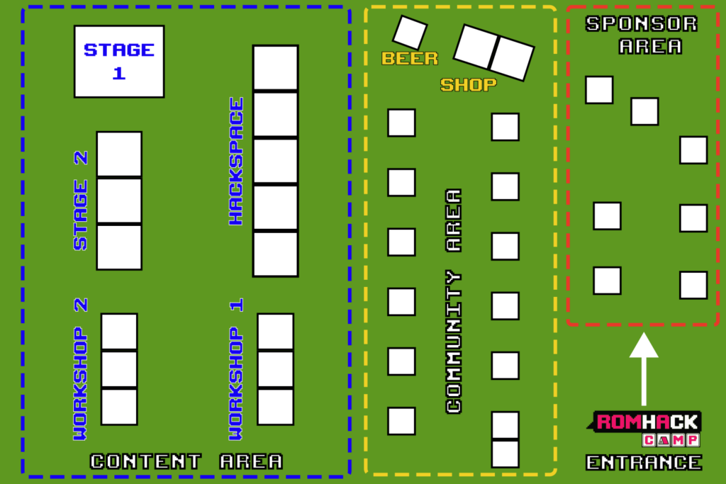 RomHack Camp Map