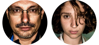 Claudio Canavese e Silvia Perfigli